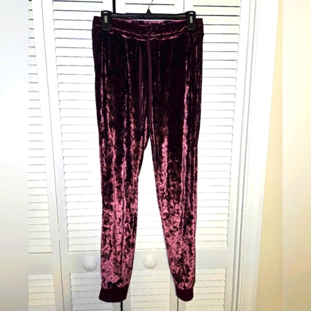 Secret Treasures Women's S 4 - 6 Velvet Lounge Sleep Pants